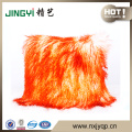 2018 Wholesale Soft Tibetan Mongolian Lamb Fur Wool Cushion Cover